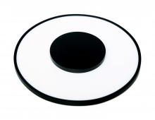  62/1516 - 26 watt; 13" Flush Mount LED Fixture; Round Shape; Black Finish