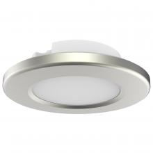  62/1582 - 4 inch; LED Surface Mount Fixture; CCT Selectable 3K/4K/5K; Brushed Nickel