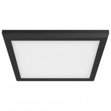  62/1725 - Blink Pro - 13W; 9in; LED Fixture; CCT Selectable; Square Shape; Black Finish; 120V