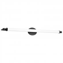  62/2223 - Edgeworth; 40 Inch LED Vanity; Matte Black; Acrylic Lens