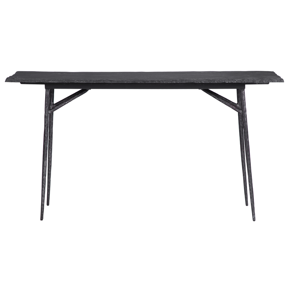 slate console table