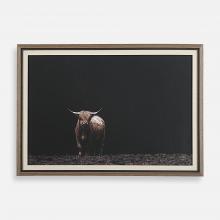  32391 - Uttermost King Of The Hill Framed Bovine Print