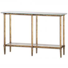  24421 - Uttermost Elenio Glass Console Table