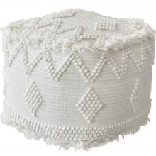  23965 - Uriah Ivory Pouf