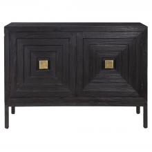  24916 - Aiken Dark Walnut 2 Door Cabinet