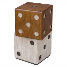  25485 - Uttermost Roll The Dice Accent Table