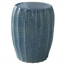  25154 - Harbor Aque Blue Garden Stool