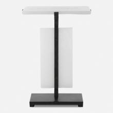  25778 - Elements Bubble Glass Accent Table