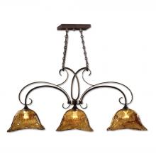  21009 - Uttermost Vetraio 3 Lt Bronze Kitchen Island Light