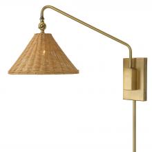  22571 - Phuvinh 1 Light Rattan Shade Sconce