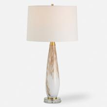  30262 - Lyra White & Gold Table Lamp