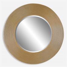  09801 - Archer Gold Wire Round Mirror