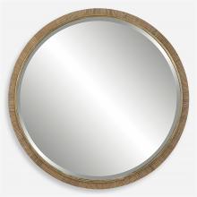  09849 - Paradise Round Rattan Mirror