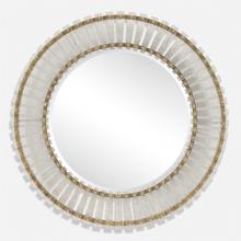  09997 - Denali Textured Glass Round Mirror