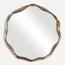  08225 - Uttermost Catch The Wave Round Mirror