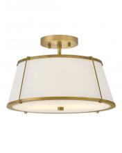  4893LDB-OW - Medium Semi-Flush Mount