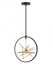  FR46405BLK - Large Open Frame Pendant