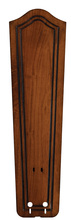  B5131RC - 22" CARVED BULGE FRAME WOOD BLADE SET , RICH COGNAC -