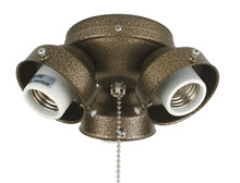  F301AZ-220 - 3-LIGHT TURTLE FITTER: AGED BRONZE 220 VOLT