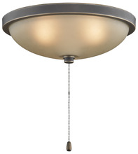  LK114ABA - 14" LOW PROFILE BOWL LIGHT KIT: BRONZE ACCENT