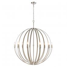  81467/10 - Rotunde 38'' Wide 10-Light Chandelier - Beechwood