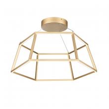  85055/LED - Minimalist 21'' Wide LED Pendant - Soft Gold