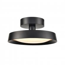  85074/LED - Nancy 11.75'' Wide LED Semi Flush Mount - Matte Black