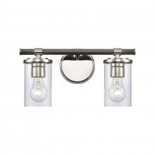  89851/2 - Burrow 15'' Wide 2-Light Vanity Light - Polished Nickel