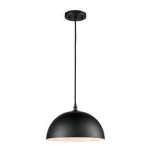  CN700156 - Thomas - Chelsea 12'' Wide 1-Light Pendant - Black