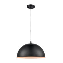  CN701156 - Thomas - Chelsea 16'' Wide 1-Light Pendant - Black