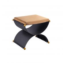  H0805-11469 - Layla Accent Stool - Blackened Bronze