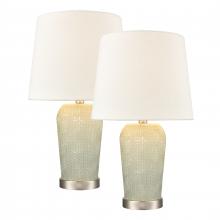  S0019-8033/S2 - Prosper 21'' High 1-Light Table Lamp - Set of 2 Salted Seafoam