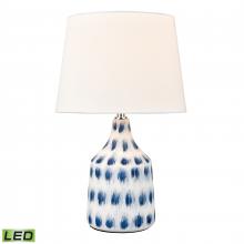 ELK Home S019-7270-LED - Colmar 18&#39;&#39; High 1-Light Table Lamp - Blue - Includes LED Bulb