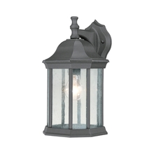  SL94527 - Thomas - Hawthorne 14'' High 1-Light Outdoor Sconce - Black