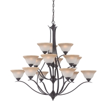  TK0023722 - Thomas - Prestige 15-Light Chandelier in Sable Bronze