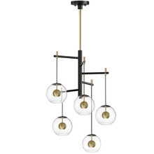  E25158-BKNAB - Nucleus-Multi-Light Pendant